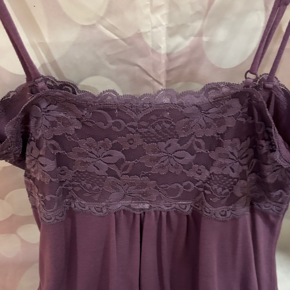 Maurices Purple Lace Camisole - Picture 3 of 5
